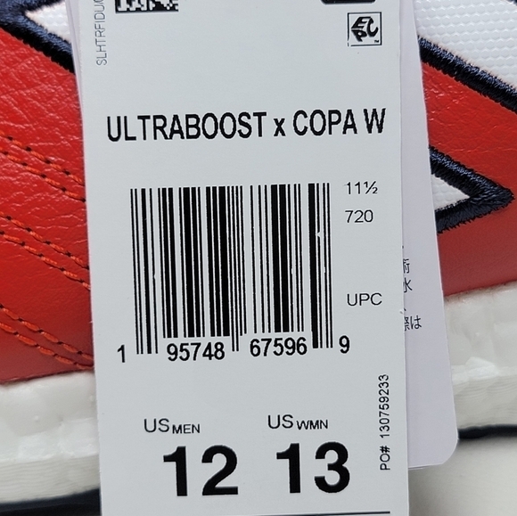 Adidas Portland Timbers Ultraboost DNA x Copa Chile Shoes Red/White Men\'s Sz 12 main image 11
